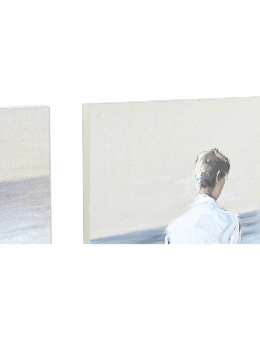 imagem de Pintura DKD Home Decor 90 x 4 x 120,5 cm 90 x 4 x 120 cm Mediterrâneo (2 Unidades)2