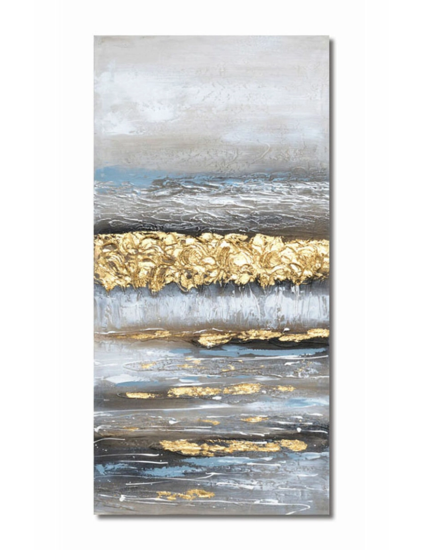 imagem de Pintura DKD Home Decor 100 x 3 x 50 cm Abstrato Moderno (2 Unidades)2