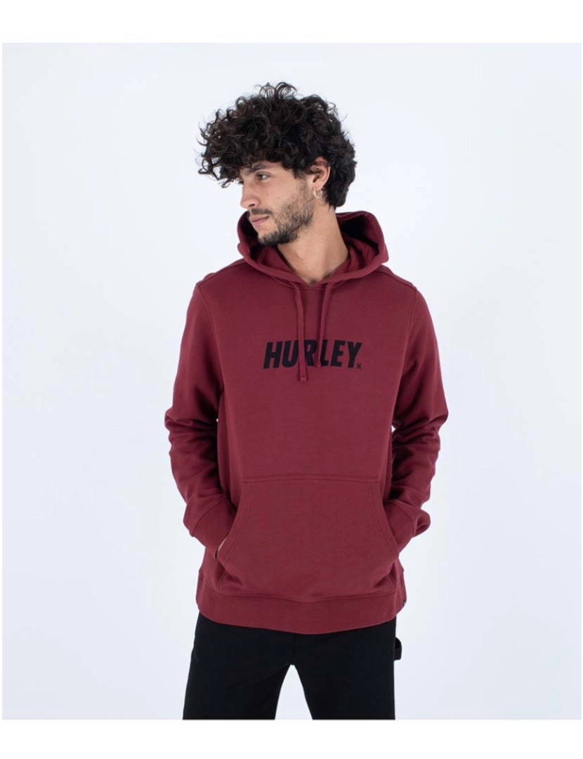 Hurley - Camisola Homem Fastlane Solid Po Fleece 