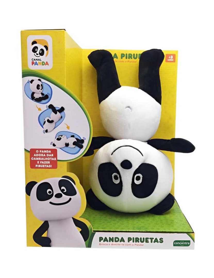 Panda - Panda Peluche Piruetas 104966