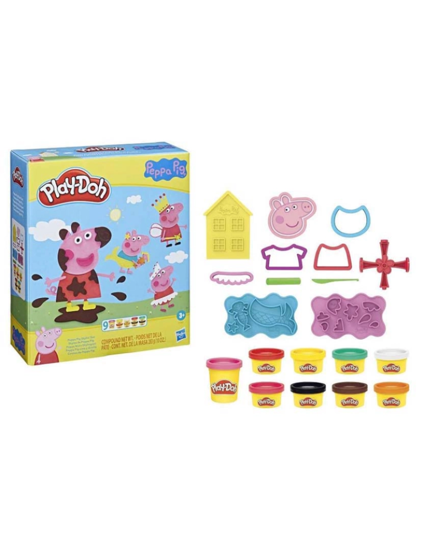 Hasbro - Play-Doh Peppa Pig Cria E Desenha F14975L0