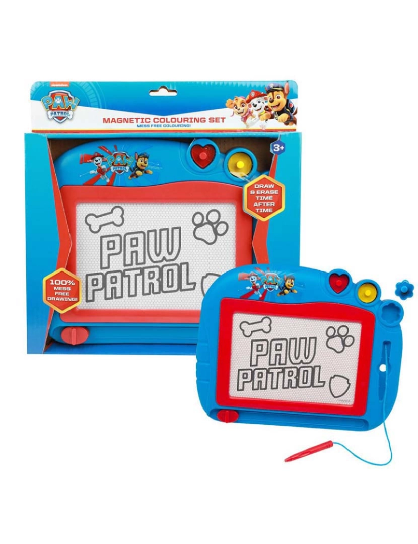 Patrulha Pata - Quadro Magnetico Paw Patrol 28X22Cm Pw07023/48529A