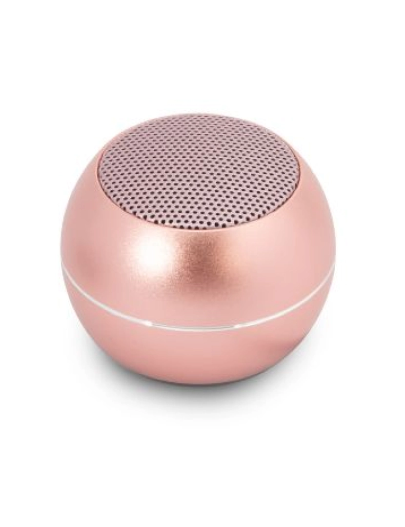 imagem de Coluna Portátil Guess Bluetooth Speaker mini Pink Gold2