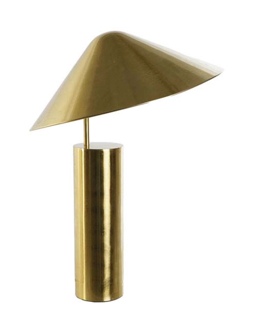 It - Candeeiro De Mesa Metal Dourado 