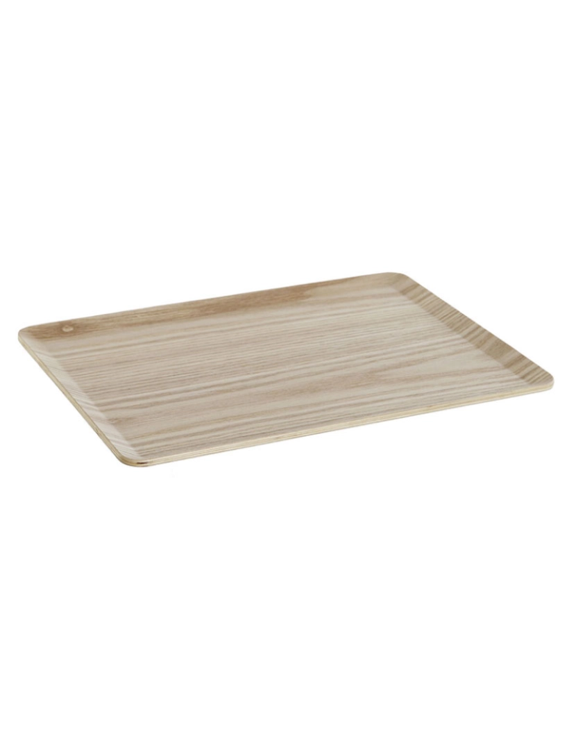 DKD Home - Tabuleiro DKD Home Decor Natural Bambu 27 x 20 cm 27 x 20 x 0,8 cm