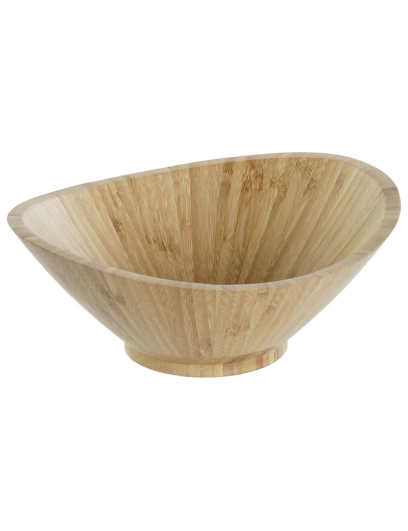 DKD Home - Tigela DKD Home Decor Natural Bambu 24,6 x 22,5 x 9,5 cm