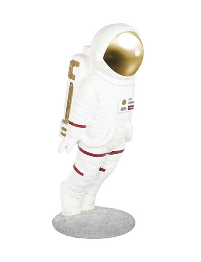 It - Figura Resina Astronauta Branco 