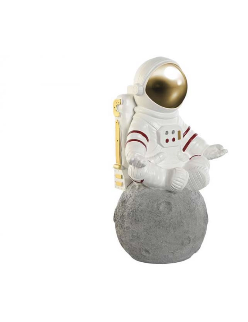 It - Figura Resina Astronauta Branco 