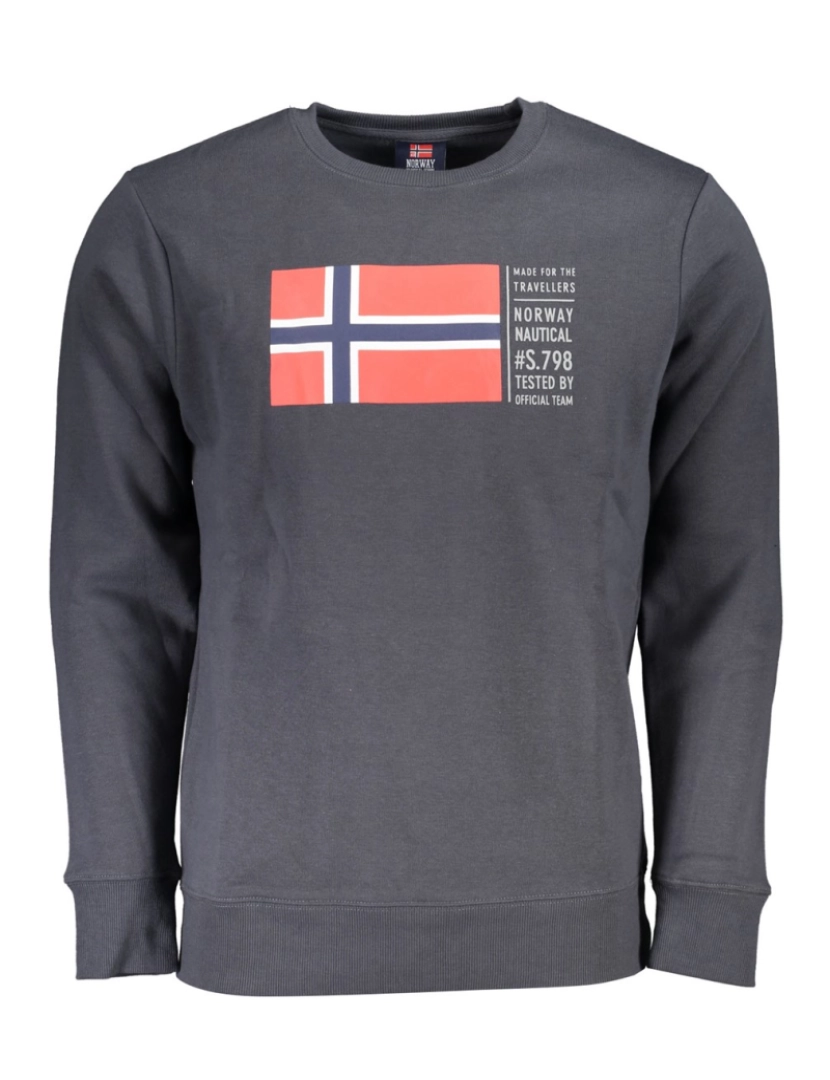 Norway - Sweatshirt Homem Cinza
