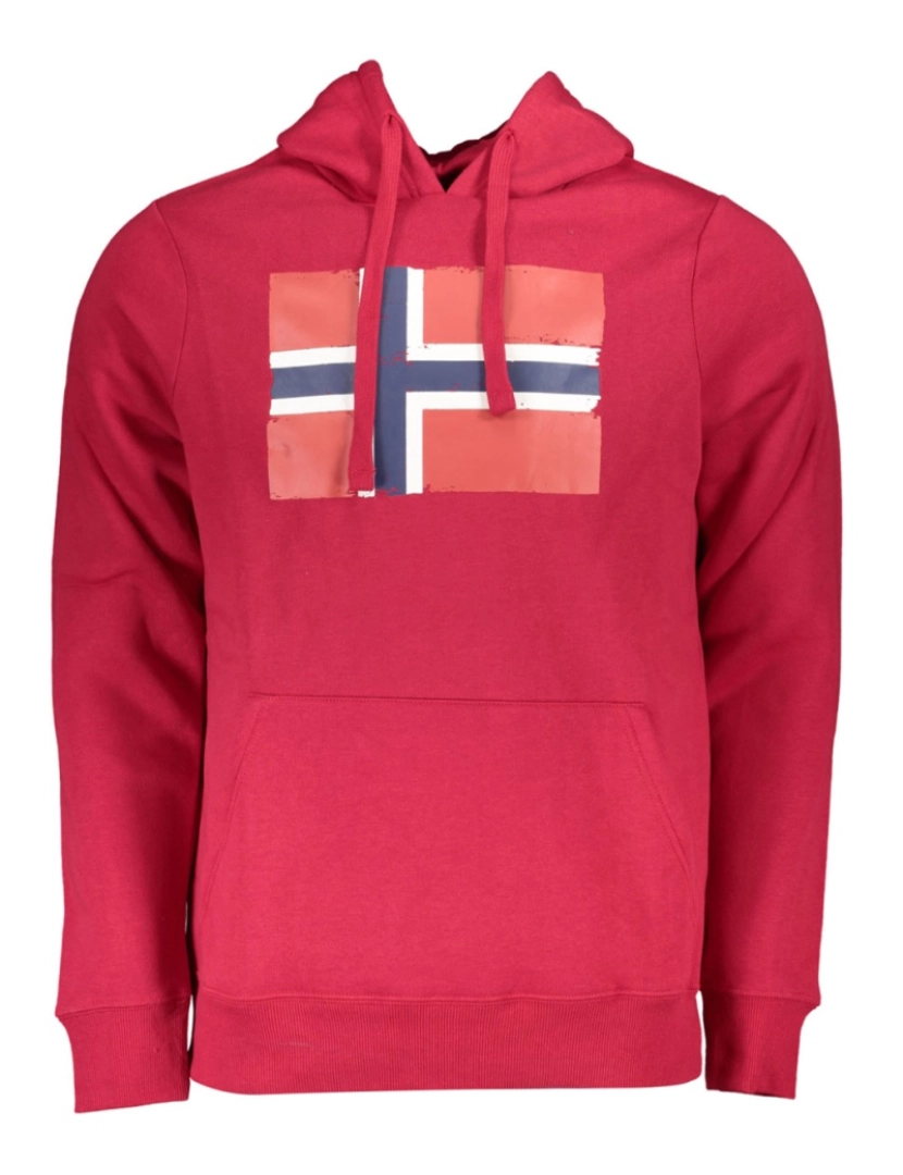 Norway 1963 - Sweatshirt Homem Vermelho