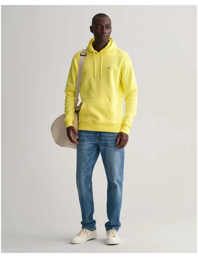 imagem de Sweatshirt Homem Amarelo4