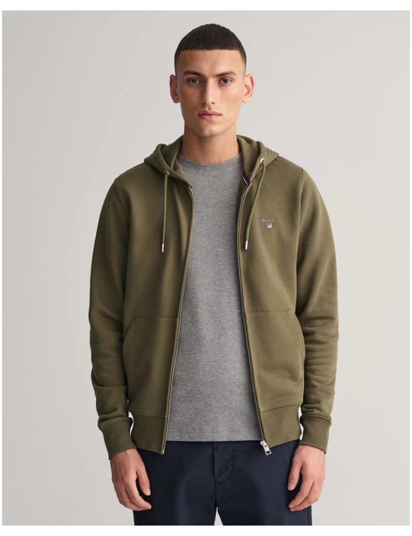 imagem de Sweatshirt Homem Verde1