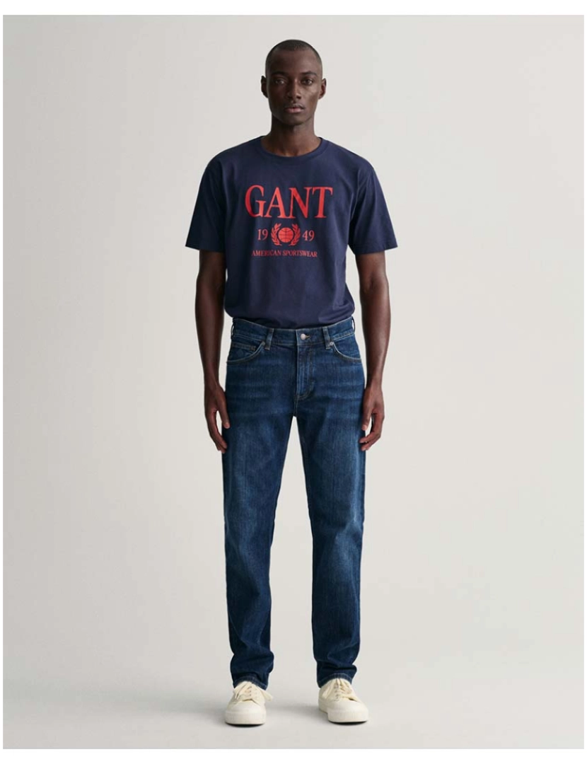 Gant - Jeans Denim Homem Azul