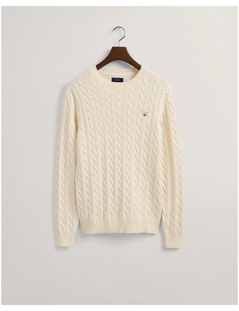 Gant - Pullover de Homem creme