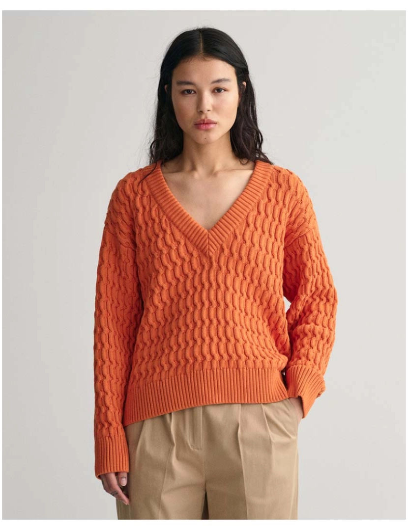 Gant - Pullover de Senhora  Laranja