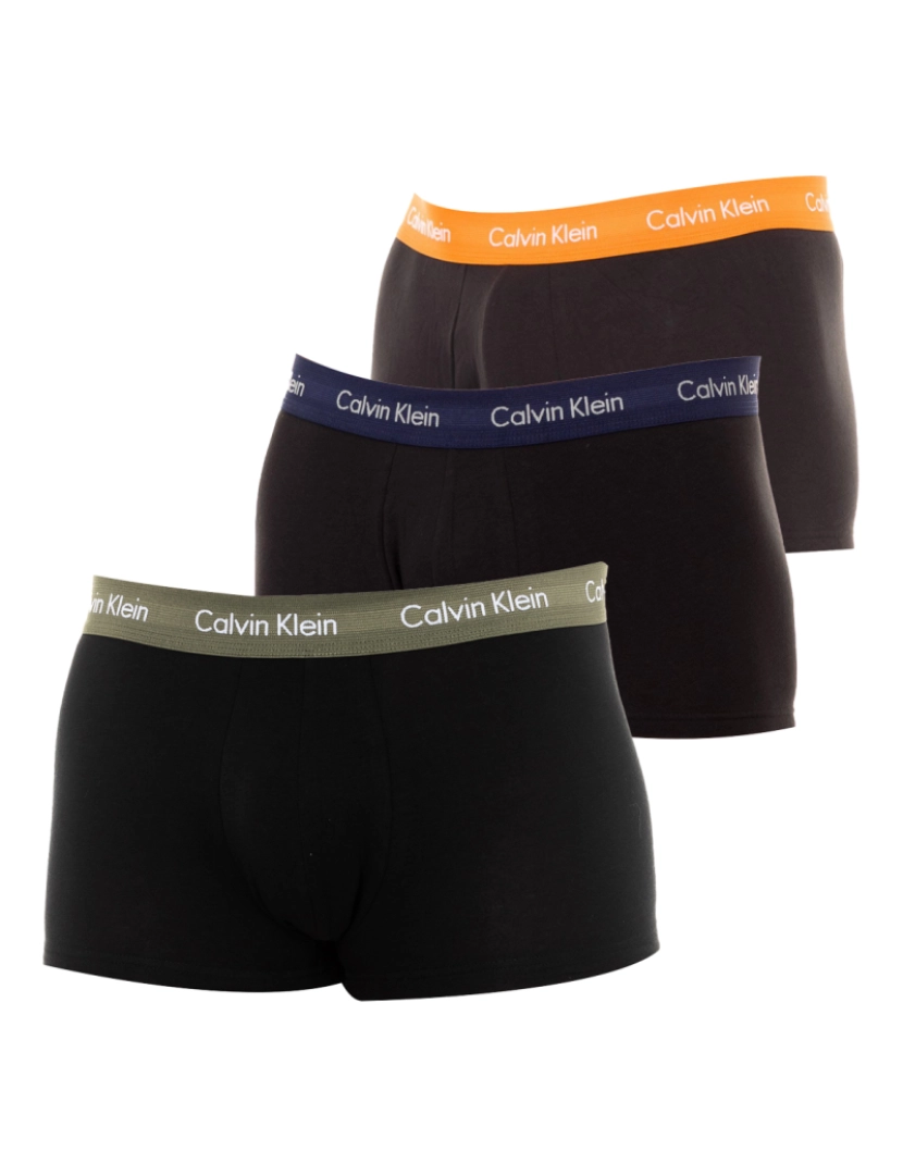 Calvin Klein - Pack 3 Boxers Preto