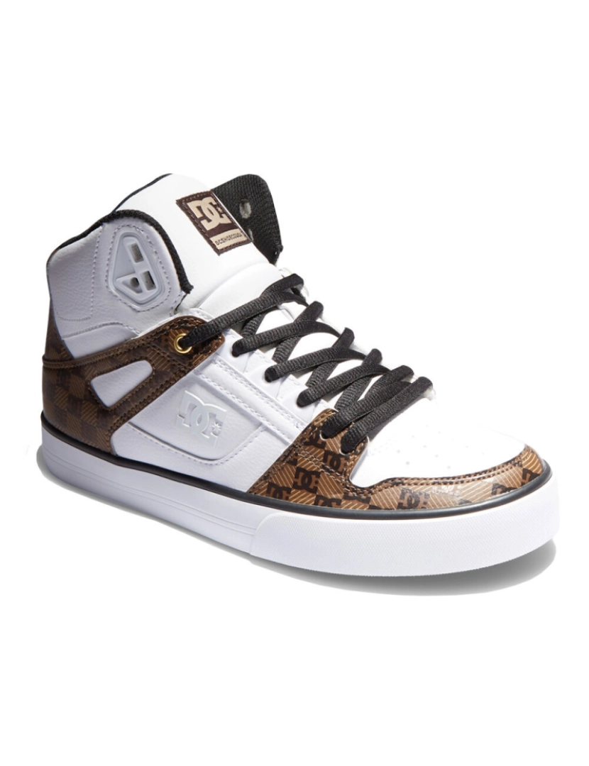 imagem de Dc Shoes Pure Hightop Wc Se Sn Adys400042 Blackbrownwhite (Xkcw)2