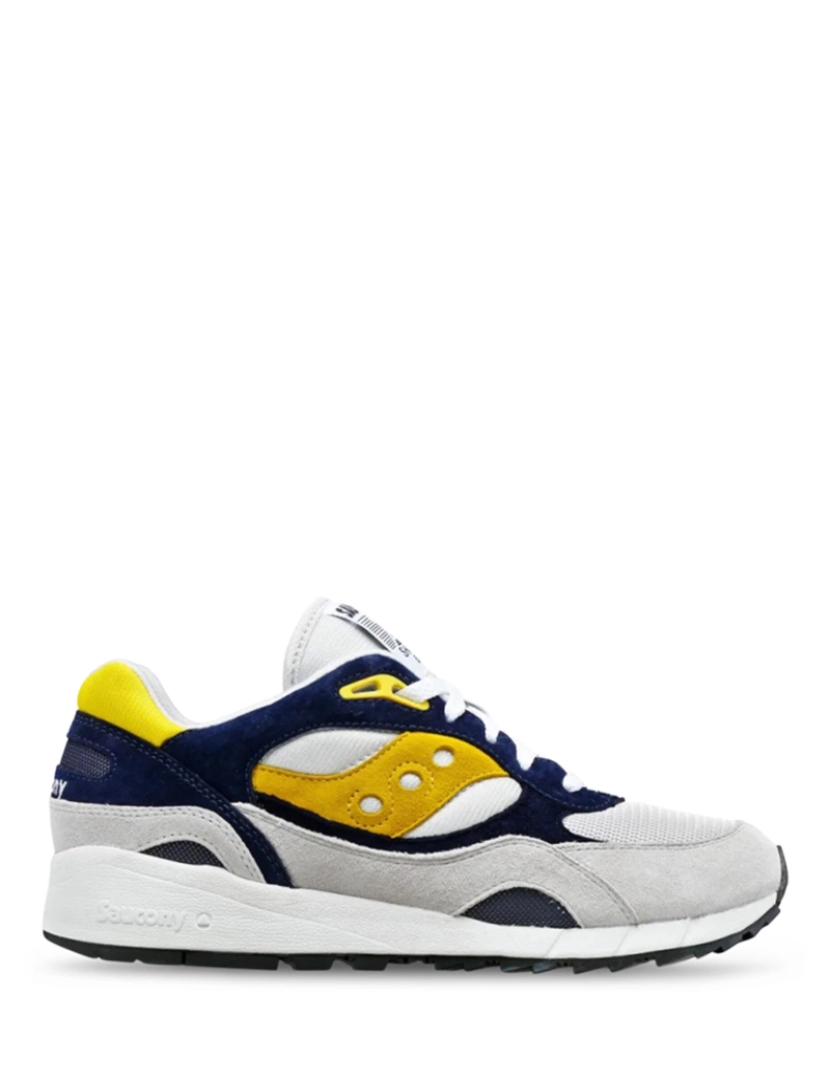 imagem de Sombra Saucony Saucony 6000 S7044141 Sombra azul amarela cinza6000S704 Cinza1