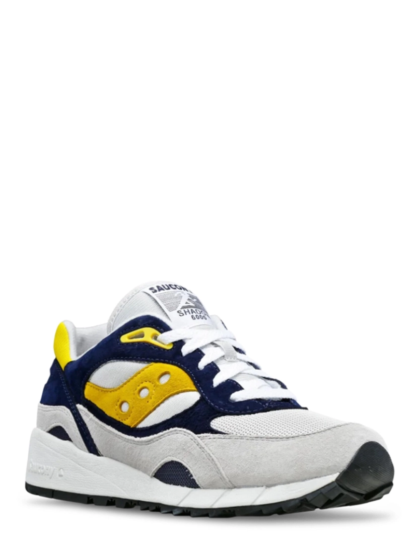 imagem de Sombra Saucony Saucony 6000 S7044141 Sombra azul amarela cinza6000S704 Cinza2