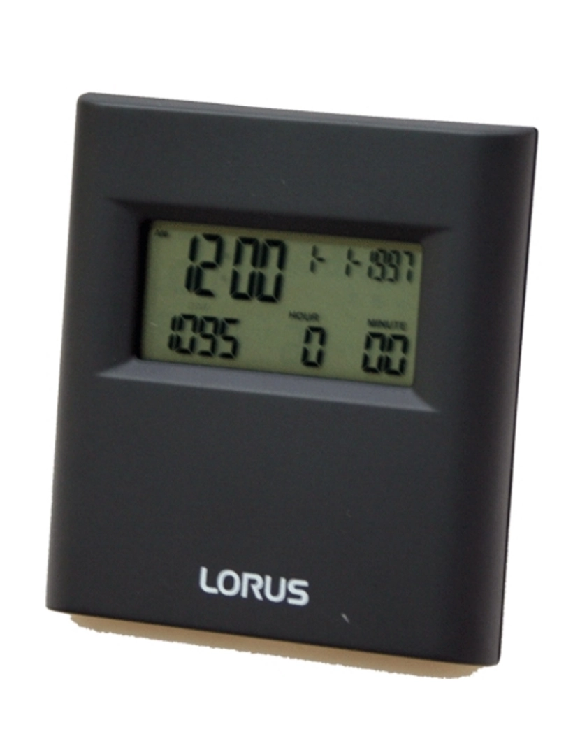 Lorus - Lorus Lhl-005n Despertador Digital Digital Unisex Caja De Plástico Esfera Color Gris