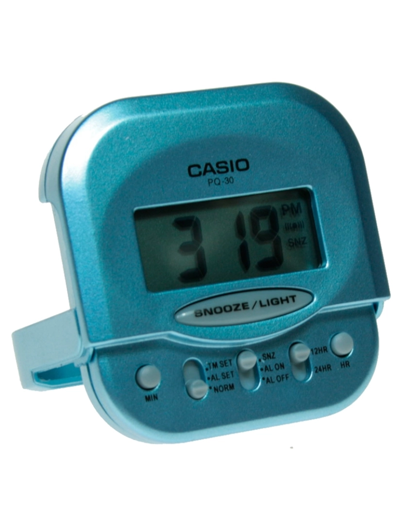 imagem de Casio Pq-30-2df Despertador Digital Digital Unisex Caja De Plástico Esfera Color Gris5
