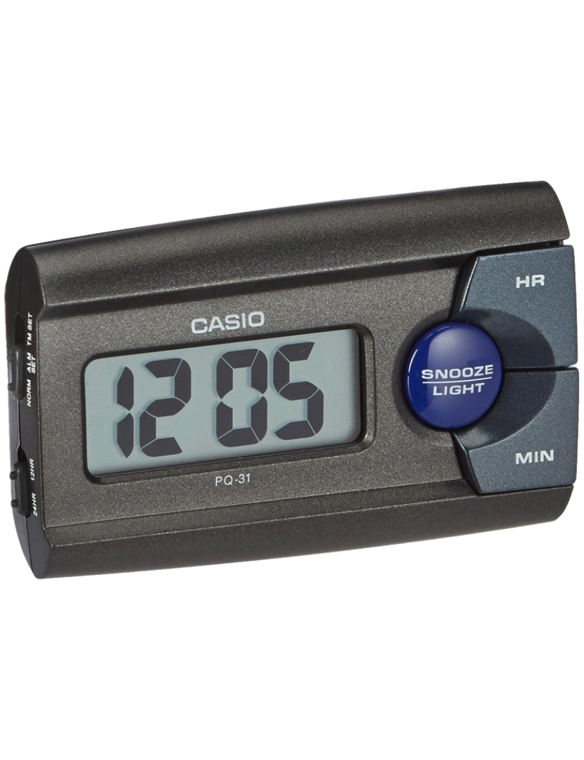 Casio - Casio Pq-31-1ef Despertador Digital Digital Unisex Caja De Resina Esfera Color Gris