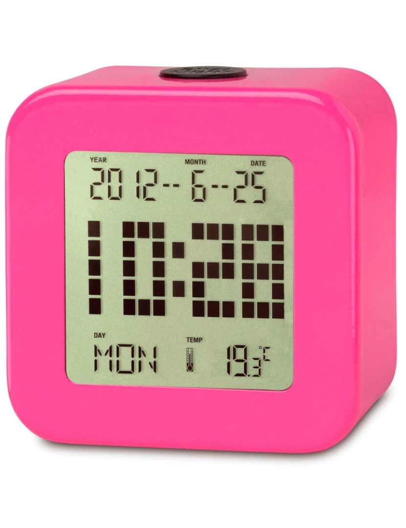 Despertador digital cheap rosa