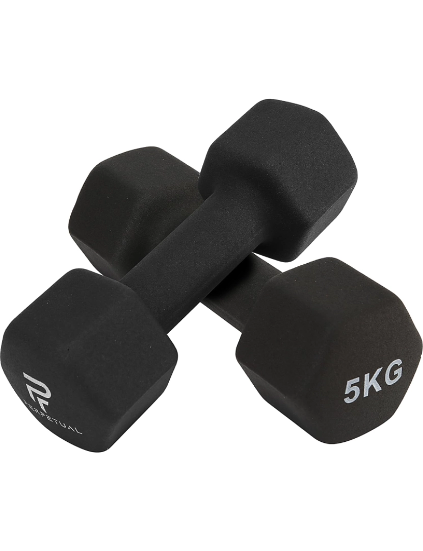 imagem de Halteres PERPETUAL disponíveis em 0,5KG / 1KG / 1,5KG / 2KG / 3KG / 4KG / 5KG (2 unidades) e conjuntos 6/12/16 / 30KG Pequenos pesos hexagonais leves Neoprene Pilates Homens Mulheres Exercício Academia Halteres em casa1