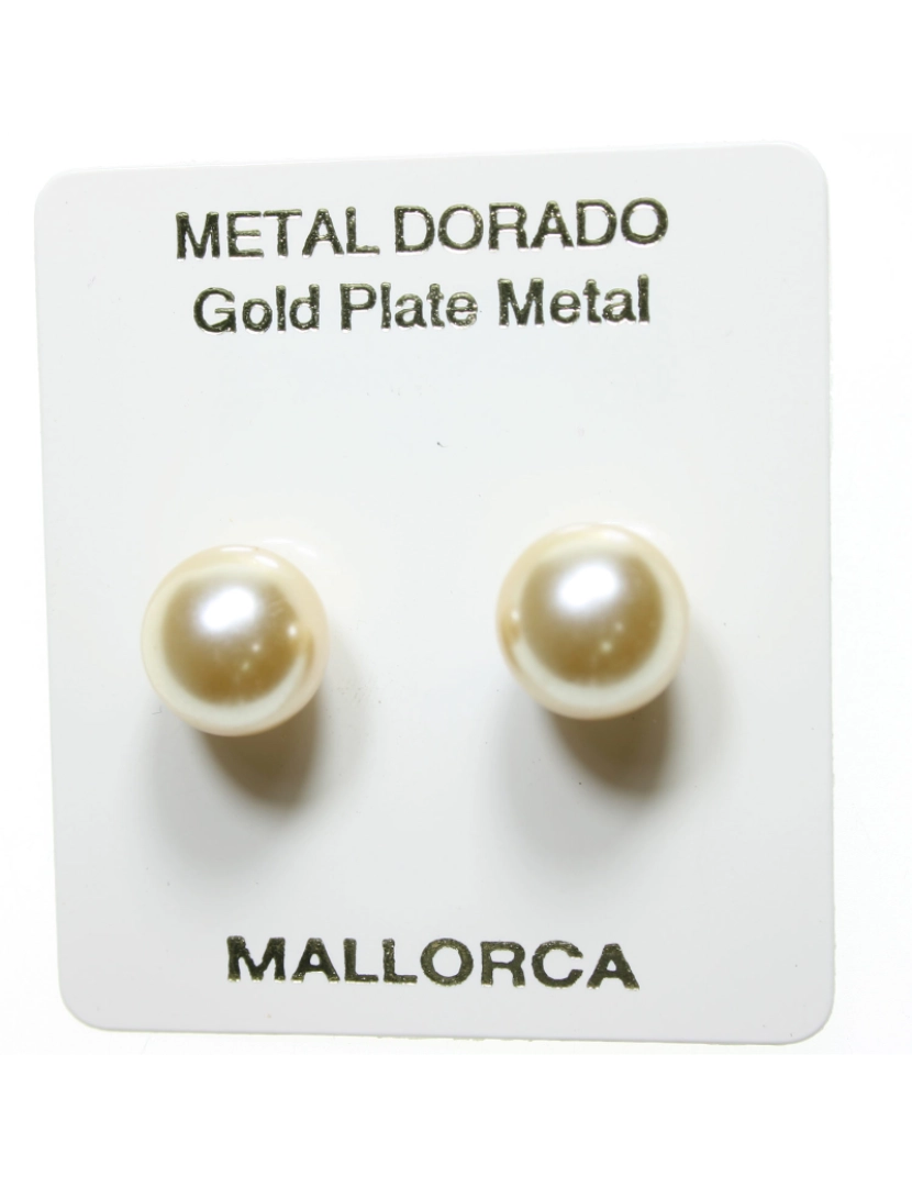 imagem de Pendientes Perlas Mallorca P.nuez 10mm. Pm-730102