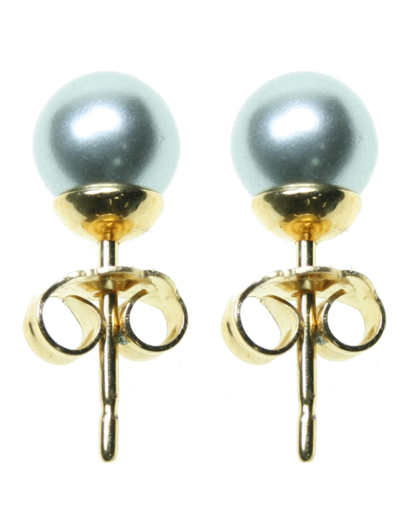 Perlas Mallorca - Pendientes Perlas Mallorca P.gris 7mm. Pm-73087