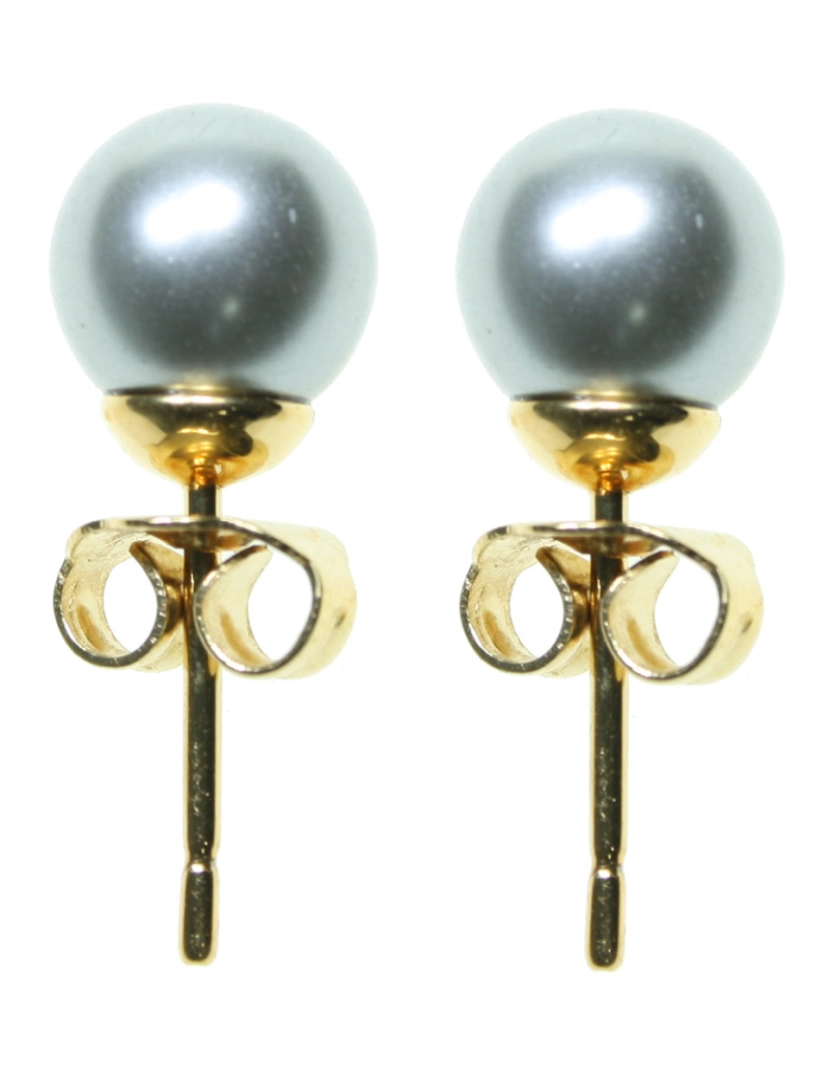 Perlas Mallorca - Pendientes Perlas Mallorca P.gris 8mm. Pm-73088