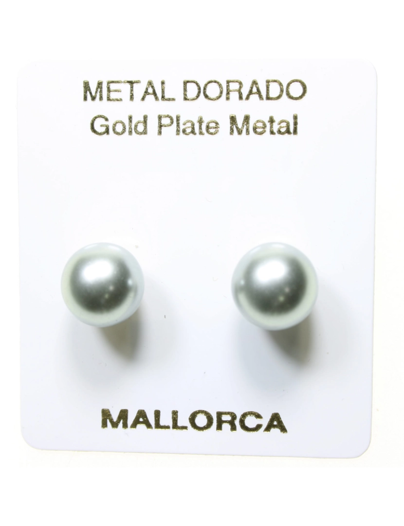 imagem de Pendientes Perlas Mallorca P.gris 10mm. Pm-730902