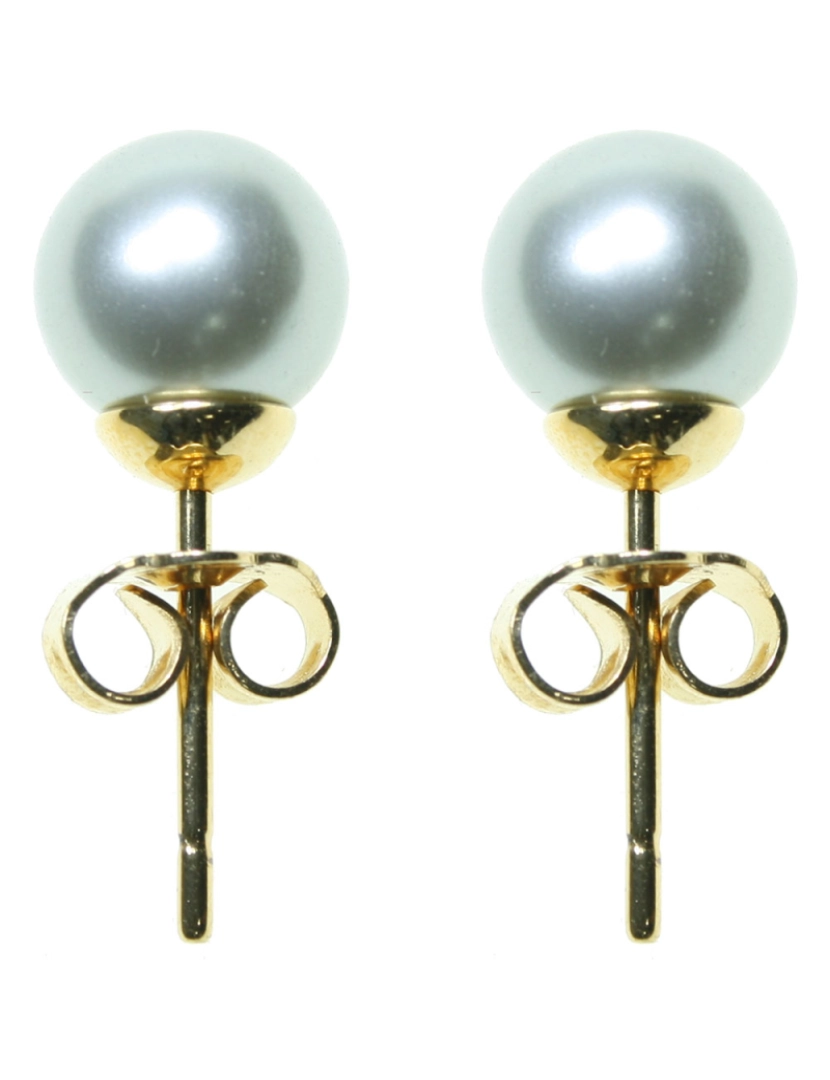 Perlas Mallorca - Pendientes Perlas Mallorca P.gris 8mm. Pm-73078