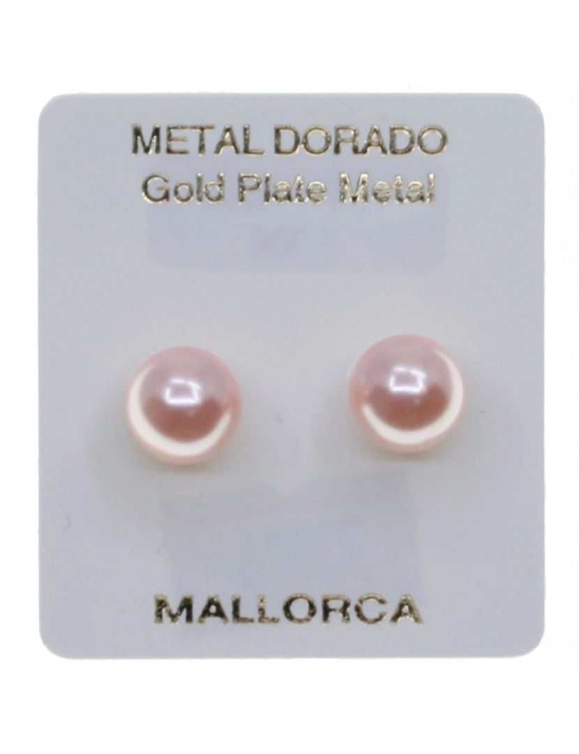 imagem de Mallorca 73010 Pendientes Perla Rosa2