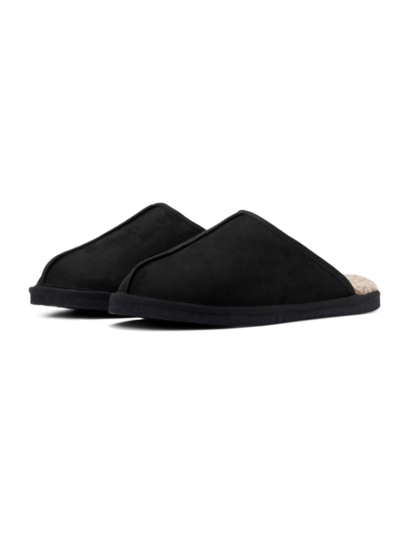 imagem de Jack & Jones Dudely Microfiber Pantoffel Negro2