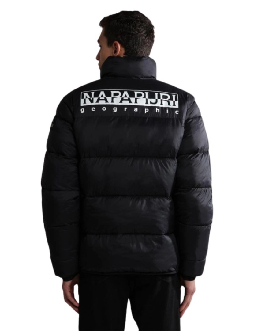 imagem de Napapijri Jacket A-Suomi Negro3