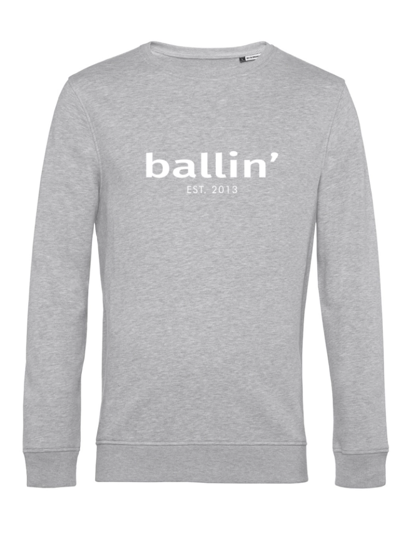 imagem de Ballin Est. 2013 Basic Sweater Cinza1