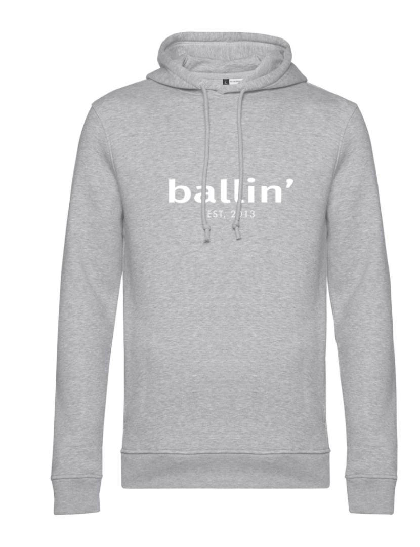 Ballin Est. 2013 - Ballin Est. 2013 Basic Hoodie Cinza