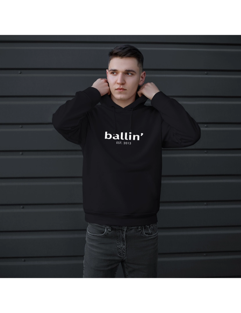 imagem de Ballin Est. 2013 Basic Hoodie Negro5