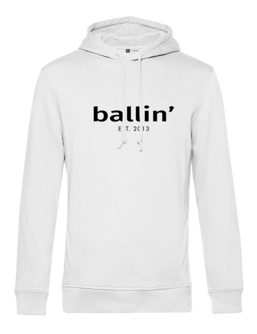 imagem de Ballin Est. 2013 Basic Hoodie Branco2