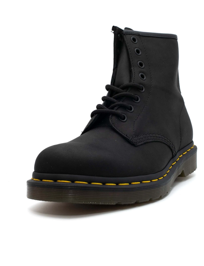 imagem de Dr. Martens 1460 Black Greasy Boots Negro3