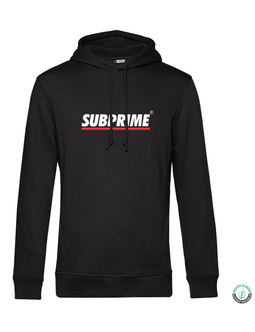 imagem de Subprime Hoodie Stripe Black Negro1