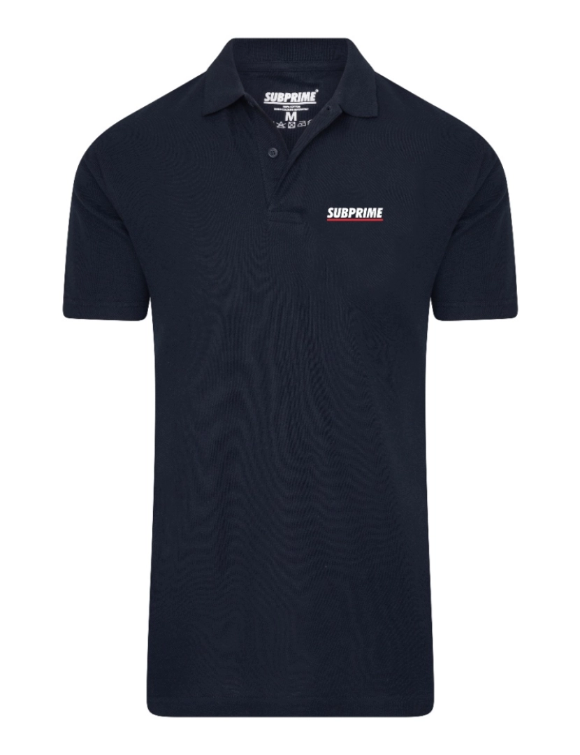 imagem de Subprime Polo Stripe Navy Azul1