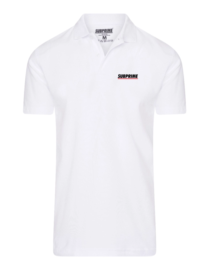 imagem de Subprime Polo Stripe White Branco1