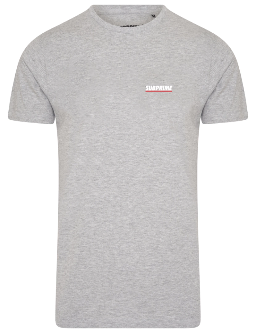 imagem de Subprime Shirt Chest Logo Grey Cinza1