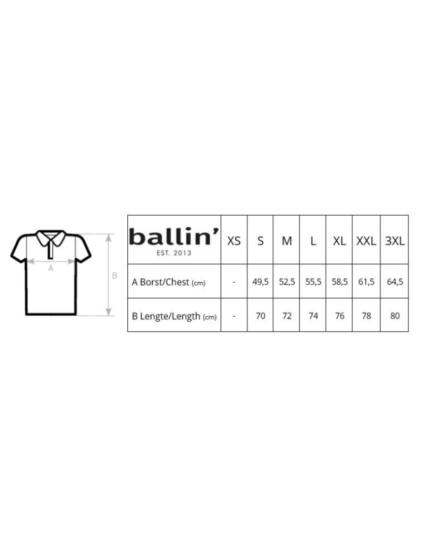 imagem de Ballin Est. 2013 Basic Polo Branco3