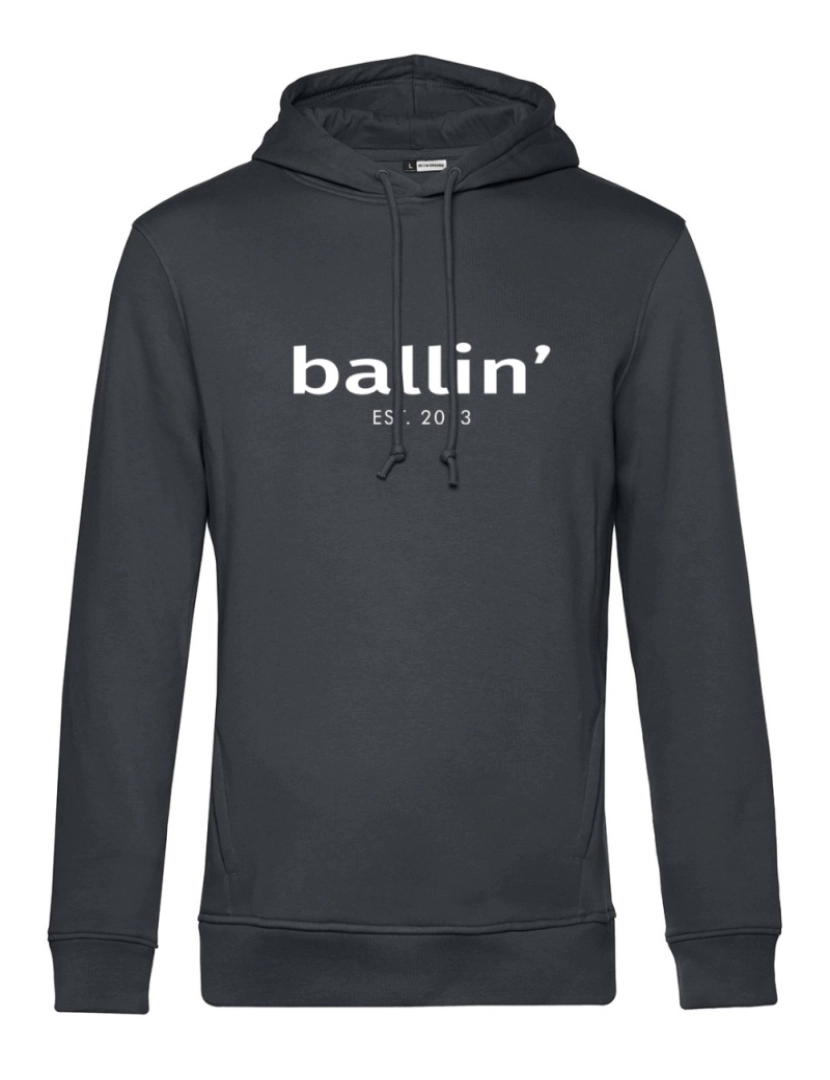 imagem de Ballin Est. 2013 Basic Hoodie Cinza1