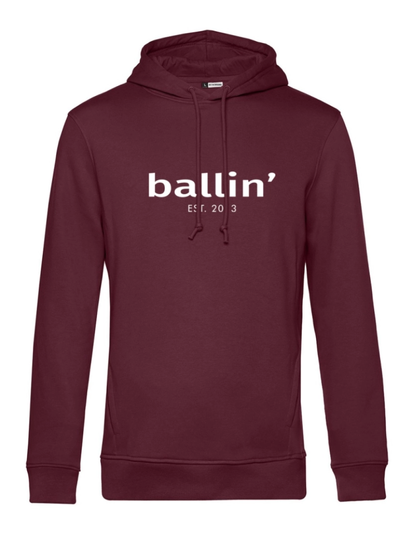 imagem de Ballin Est. 2013 Basic Hoodie Vermelho1