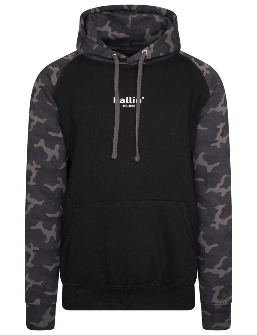 imagem de Ballin Est. 2013 Small Logo Hood Camo Negro2