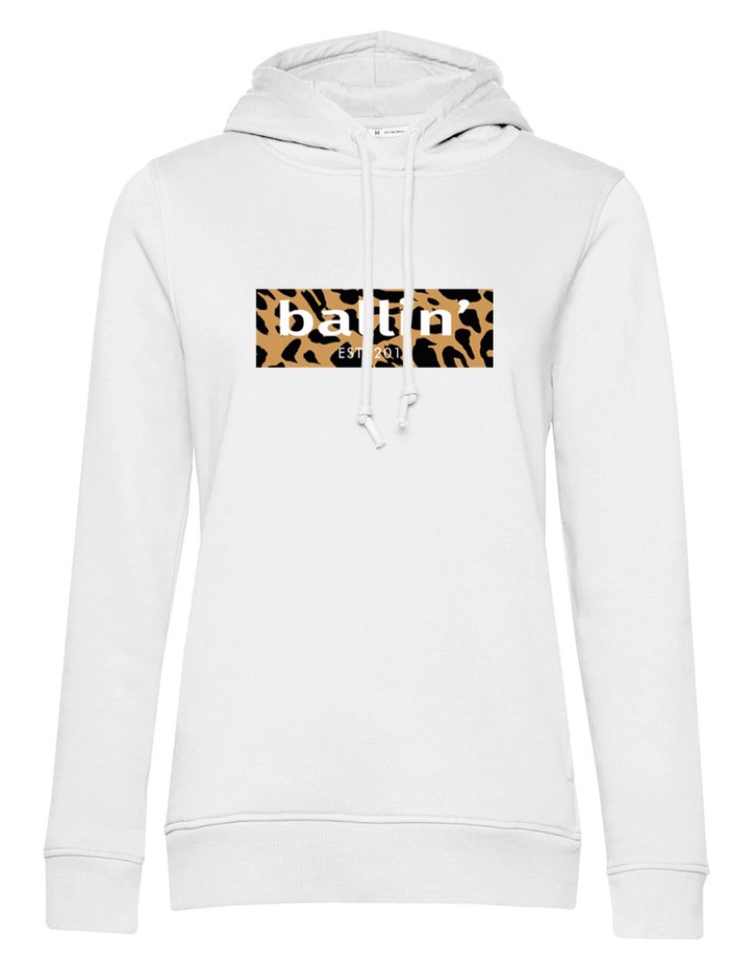 imagem de Ballin Est. 2013 Panter Block Hoodie Branco2